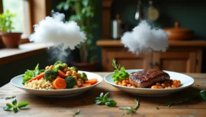 La vérité surprenante : comment la nourriture végane réduit votre bilan carbone